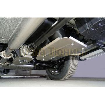 Защита бака (алюминий) 4мм ТСС для Changan UNI-K 2.0 4WD 2023- Защита бака (алюминий) 4мм ТСС для Changan UNI-K 2.0 4WD 2023-