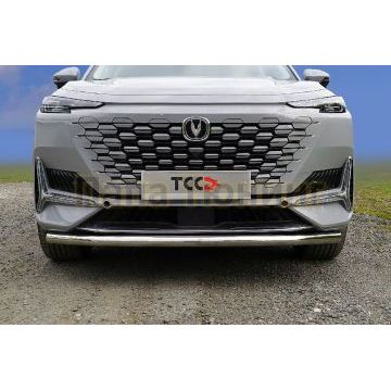Защита передняя нижняя 60,3 мм ТСС для Changan UNI-K 2.0 4WD 2023-