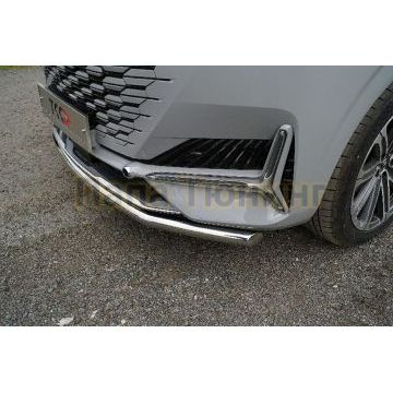 Защита передняя нижняя 60,3 мм ТСС для Changan UNI-K 2.0 4WD 2023-