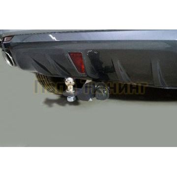 Фаркоп (оцинкованный, шар E нерж.) ТСС для Changan UNI-K 2.0 4WD 2023-