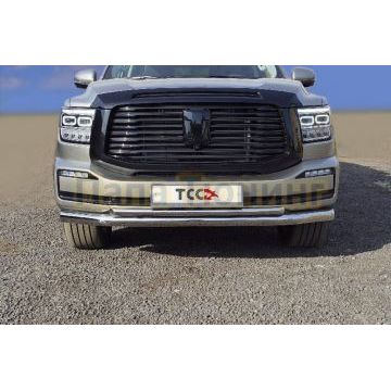 Защита передняя нижняя (двойная) 76,1/42,4 мм ТСС для Tank 500 V6 4WD 2023-