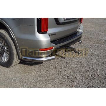 Защита задняя (уголки) 76,1 мм ТСС для Tank 500 V6 4WD 2023- Защита задняя (уголки) 76,1 мм ТСС для Tank 500 V6 4WD 2023-