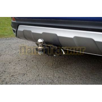 Фаркоп (оцинкованный, шар E нерж.) ТСС для Gac GS5 1.5T 2WD 2020-