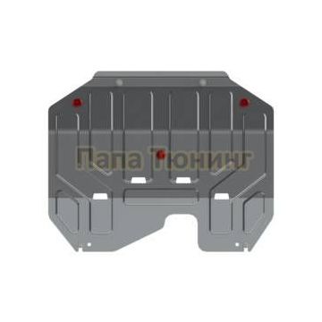 Защита картера и КПП Шериф Алюминий 3 мм для Kia Sportage 2010 - 2015 Защита картера и КПП Шериф Алюминий 3 мм для Kia Sportage 2010 - 2015