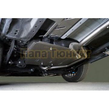 Защита бака и адсорбера (алюминий) 4мм ТСС для Jetour Dashing 2023-/Jetour X70 Plus 2023- Защита бака и адсорбера (алюминий) 4мм ТСС для Jetour Dashing 2023-/Jetour X70 Plus 2023-