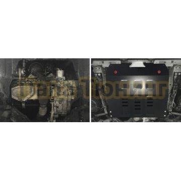 Защита картера + комплект крепежа АвтоБРОНЯ Сталь Changan CS85 2023-