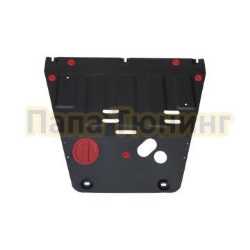 Защита картера + КПП + комплект крепежа Сталь АвтоБРОНЯ Chery Arrizo 8 2022-