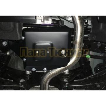 Защита редуктора + комплект крепежа АвтоБРОНЯ Сталь Geely Monjaro 2022- 2.0 АКПП 4WD