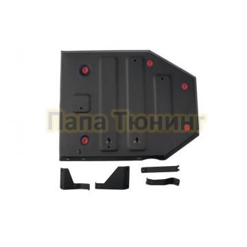 Защита бака + комплект крепежа АвтоБРОНЯ Сталь Jetour X90 Plus V-1.6 Робот передний 2023-; Jetour Dashing V-1.5 Робот передний 2023-; Jetour X70 Plus V-1.5 Робот передний 2023-