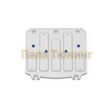 Защита переднего электродвигателя + комплект крепежа Rival Алюминий BYD HAN 2022- EV АКПП 4WD.