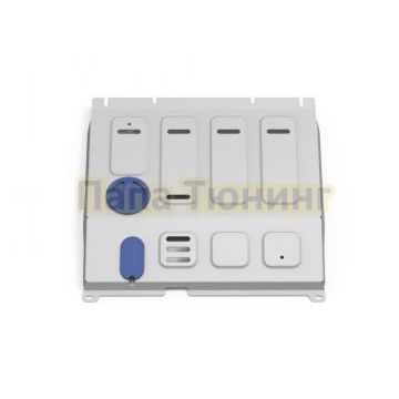 Защита картера + комплект крепежа Rival Алюминий Changan Alsvin 2023- 1.5 АКПП FWD