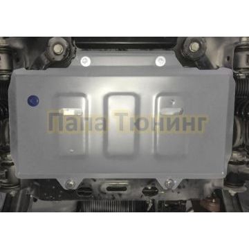 Защита переднего дифференциала+ комплект крепежа Rival Алюминий Changan Hunter АКПП полный 2023-