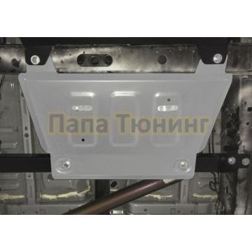 Защита редуктора+ комплект крепежа Rival Алюминий Changan Hunter Plus V-2.0 АКПП полный 2023-