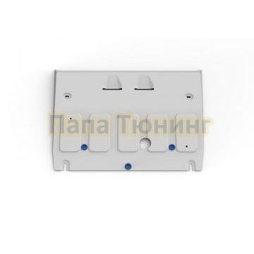 Защита картера + комплект крепежа Rival Алюминий FAW Bestune B70 V-2.0 АКПП передний 2023-