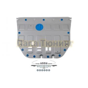 Защита картера и КПП + комплект крепежа Rival Алюминий GAC GS8 2023- V-2.0 АКПП 4WD