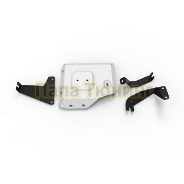 Защита редуктора + комплект крепежа Rival Алюминий Geely Monjaro 2022- 2.0 АКПП 4WD