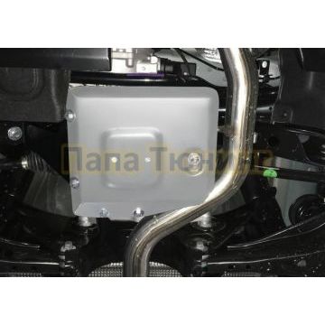 Защита редуктора + комплект крепежа Rival Алюминий Geely Monjaro 2022- 2.0 АКПП 4WD