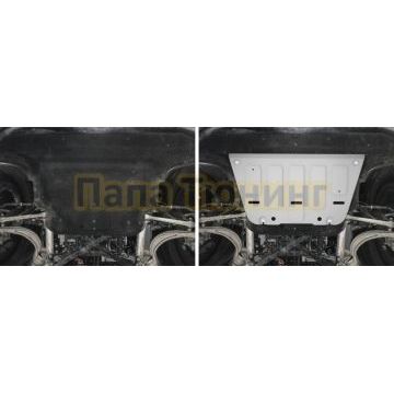 Защита ЭУР + комплект крепежа Rival Алюминий Voyah Free 2023-