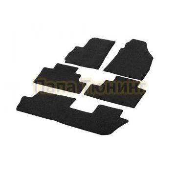 Текстильные коврики салона AutoFlex Standard для Jetour X70 2018- цвет графит