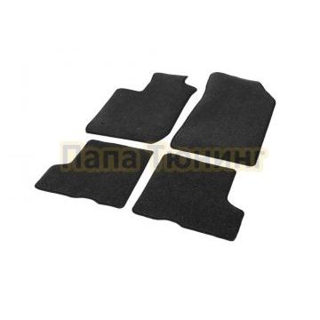 Текстильные коврики салона AutoFlex Standard для Lada Xray без вещевого ящика хетчбек 2016- Xray Cross хетчбек 2018- цвет графит