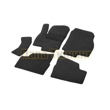 Текстильные коврики салона AutoFlex Business для Opel Astra хетчбек универсал 2004-2012 цвет графит