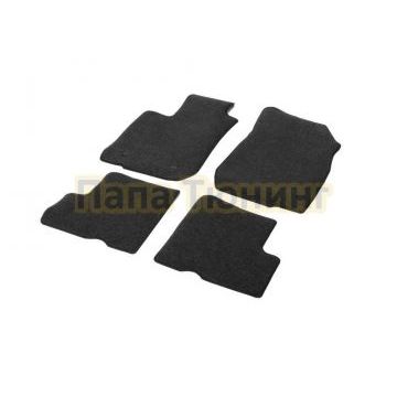 Текстильные коврики салона AutoFlex Standard для Renault Logan седан 2004-2013 цвет графит Текстильные коврики салона AutoFlex Standard для Renault Logan седан 2004-2013 цвет графит