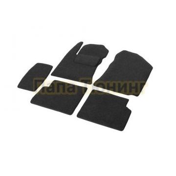 Текстильные коврики салона AutoFlex Business для Toyota Corolla 2002-2007 цвет графит