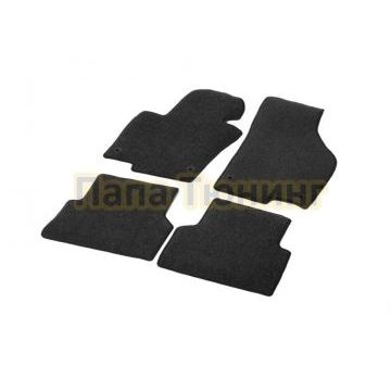 Текстильные коврики салона AutoFlex Standard для Volkswagen Tiguan I 2011-2017 цвет графит Текстильные коврики салона AutoFlex Standard для Volkswagen Tiguan I 2011-2017 цвет графит