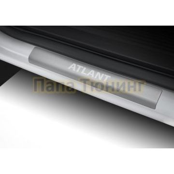 Накладки порогов AutoMAX (2 шт.) Sollers Atlant 2022-