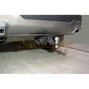 Фаркоп (оцинкованный, шар E нерж.) ТСС для Jaecoo J7 1.6T 2WD/4WD 2023-