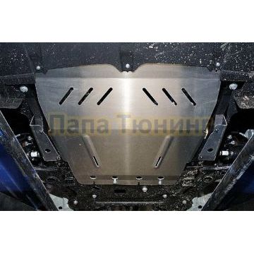 Защита картера и КПП (алюминий) 4мм ТСС для Jaecoo J7 1.6T 2WD 2023-