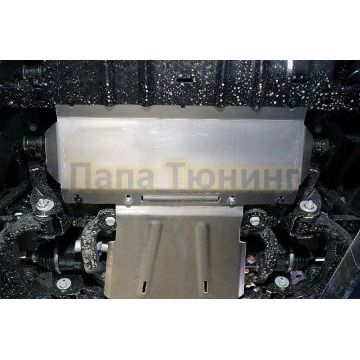 Защита картера (алюминий) 4мм ТСС для Changan Hunter Plus 2023-