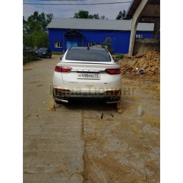 Уголки d57 Slitkoff для Geely Tugella 2020-