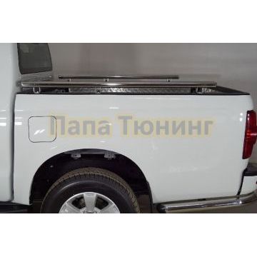 Рейлинг на кузов 42,4 мм (комплект) ТСС для JAC T8 Pro 2020-