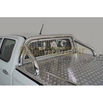 Защита кузова и заднего стекла (для крышки) 76,1 мм ТСС для JAC T8 Pro 2020- Защита кузова и заднего стекла (для крышки) 76,1 мм ТСС для JAC T8 Pro 2020-