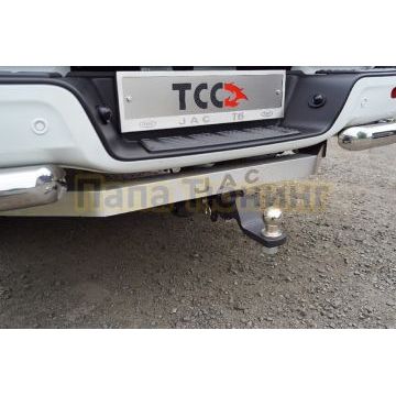 Фаркоп (оцинкованный, надпись JAC, шар E) ТСС для JAC T8 Pro 2020-
