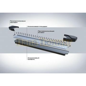 Пороги Rival BMW-Style V2 для Omoda C5 2022-