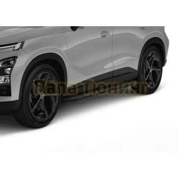 Пороги Rival Black-Premium для Omoda C5 2022-
