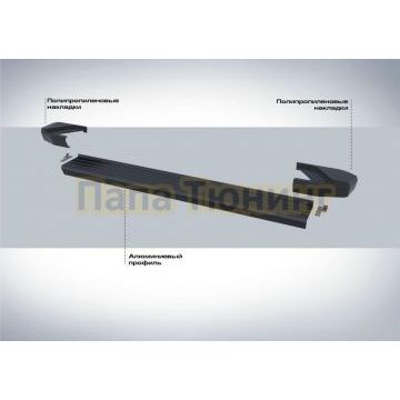 Пороги Rival Black Start для Omoda C5 2022-