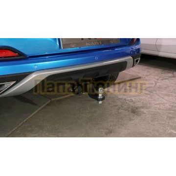 Фаркоп (оцинкованный, шар E нерж.) ТСС для Kaiyi X3 pro 2023-