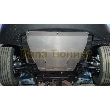 Защита картера и КПП (алюминий) 4мм ТСС для Kaiyi X3 pro 2023-