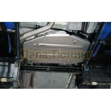 Защита бака (алюминий) 4мм ТСС для BAIC X35 2023- Защита бака (алюминий) 4мм ТСС для BAIC X35 2023-