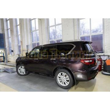 Пороги выдвижные электрические ОЕМ для Nissan Patrol VI 2010-