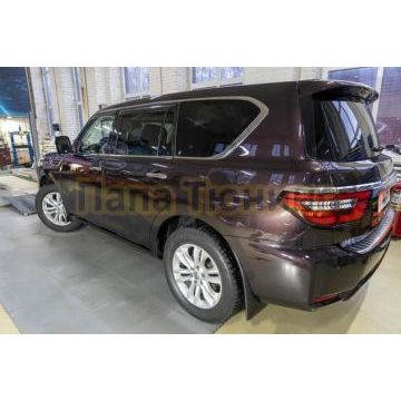 Пороги выдвижные электрические ОЕМ для Nissan Patrol VI 2010-