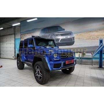 Пороги выдвижные электрические ОЕМ для Mercedes Benz G-class II (short) 2006-2018