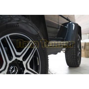 Пороги выдвижные электрические ОЕМ для Mercedes Benz G-class II (short) 2006-2018
