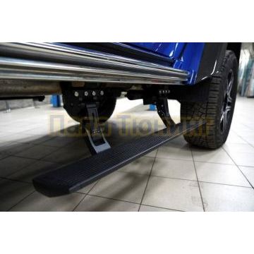 Пороги выдвижные электрические ОЕМ для Mercedes Benz G-class II (short) 2006-2018