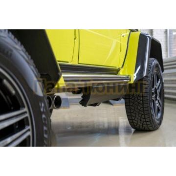 Пороги выдвижные электрические ОЕМ для Mercedes Benz G-class II (short) 2006-2018