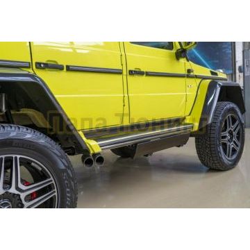 Пороги выдвижные электрические ОЕМ для Mercedes Benz G-class II (short) 2006-2018