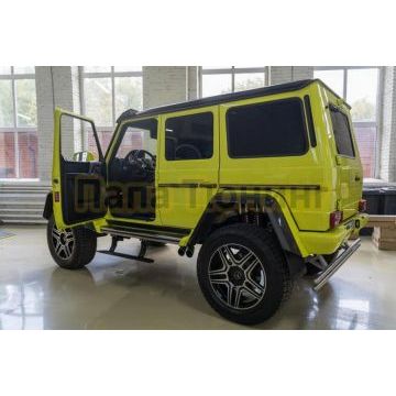 Пороги выдвижные электрические ОЕМ для Mercedes Benz G-class II (short) 2006-2018